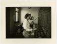 Photograph: [Photograph of two switchboard operators]