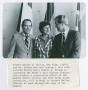 Photograph: [Former Dallas Mayors Wes Wise, Adlene Harrison, and Robert S. Folsom]