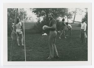 [Five People Playing Volleyball]