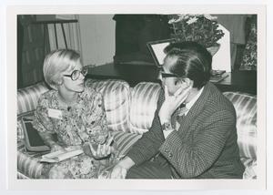 [Mary Jo Deering and Sam Tan Having a Discussion]