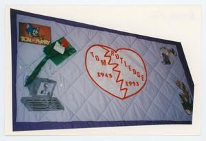 [AIDS Memorial Quilt Panel for Tom Rutledge]