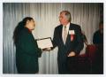 Photograph: [Unidentified Woman Accepting Award]