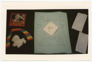 [AIDS Memorial Quilt Panel for Aubrey L. Smith]