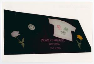 [AIDS Memorial Quilt Panel for Michael D. Woodall]
