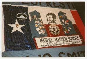 [AIDS Memorial Quilt Panel for Michael Houston]