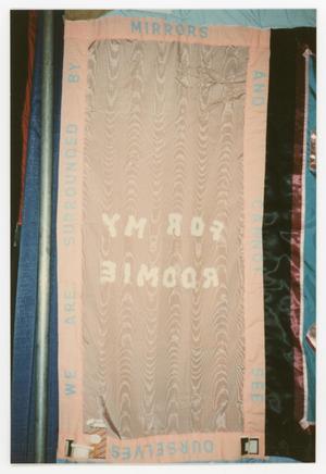 Primary view of object titled '[AIDS Memorial Quilt on Display at the Names Project Tour]'.