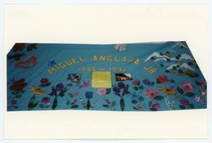 [AIDS Memorial Quilt Panel for Miguel Anglada Jr.]