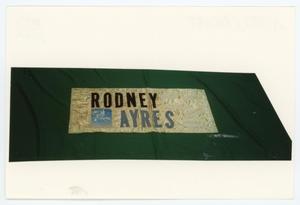 [AIDS Memorial Quilt Panel for Rodney Ayres]