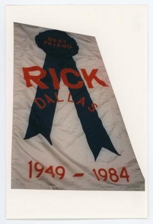 [AIDS Memorial Quilt Panel for Rick]