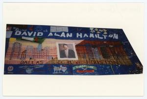 [AIDS Memorial Quilt Panel for David Alan Hamilton]