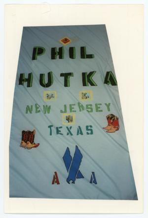 [AIDS Memorial Quilt Panel for Phil Hutka]