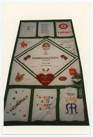 [AIDS Memorial Quilt Panel for Shannon Dale Smith]