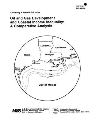 Oil and Gas Development and Coastal Income Inequality: A Comparative Analysis
