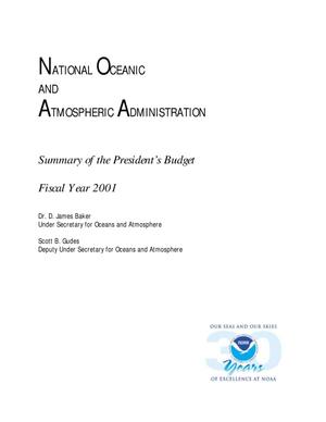Summary of the President's Budget - Fiscal Year 2001