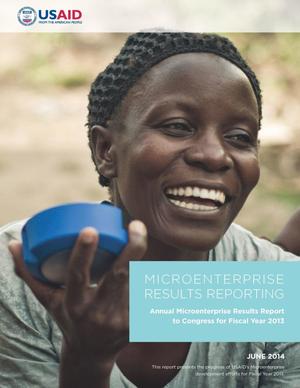 Microenterprise Results Reporting: Annual Report to Congress, Fiscal Year 2013