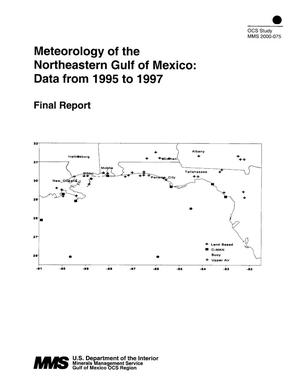 Meteorology of the Northeastern Gulf Mexico: Data from 1995-1997