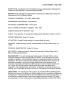 Text: [Project Summary: Development of an Ecological Overview Appropriate f…