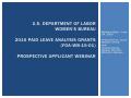 Thumbnail image of item number 1 in: '2015 Paid Leave Analysis Grants: Prospective Applicant Webinar'.