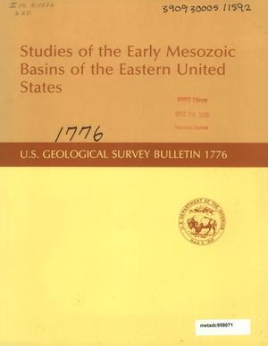 Studies of the Early Mesozoic Basins of the Eastern United States