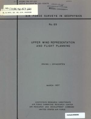 Upper Wind Representation and Flight Planning