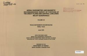 Aerial Radiometric and Magnetic Reconnaissance Survey of Portions of the Great Plains and Central Lowlands: Volume 2-E. Beloit Quadrangle