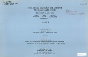 NURE Aerial Gamma Ray and Magnetic Reconnaissance Survey, Cook Inlet Alaska Area: Volume 2. Blying Sound Quadrangle