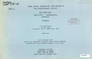 NURE Aerial Gamma Ray and Magnetic Reconnaissance Survey, Blue Ridge Area: Volume 2. Charlotte (NI 17-2) Quadrangle