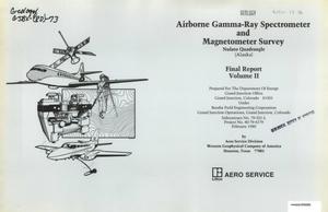Airborne Gamma-Ray Spectrometer and Magnetometer Survey, Nulato Quadrangle (Alaska): Final Report, Volume 2