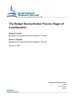 The Budget Reconciliation Process: Stages of Consideration