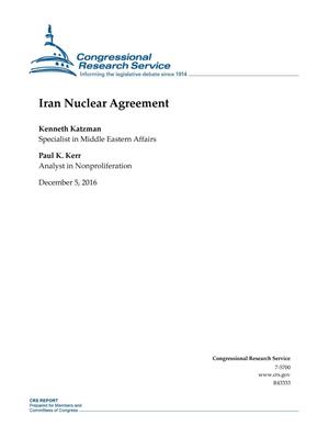 Iran Nuclear Agreement