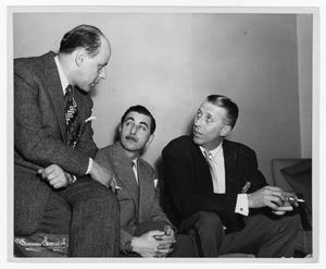Primary view of object titled '[Stan Kenton and others at Carnegie Hall]'.