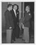 Photograph: [Stan Kenton with Officers]