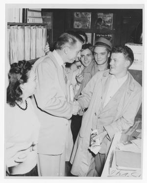 [Stan Kenton and young people]