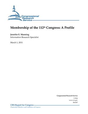 Membership of the 112th Congress: A Profile