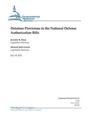 Detainee Provisions in the National Defense Authorization Bills