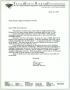 Letter: [Letter from Suzy Wagers informing trustees of her resignation from t…