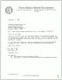 Primary view of [Letter from the Texas Human Rights Foundation to the IRS concerning change of agent]