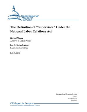 The Definition of “Supervisor” Under the National Labor Relations Act