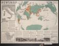 Poster: Newsmap. Monday, April 26, 1943 : week of April 16 to April 23 : 189t…