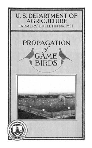 Primary view of Propagation of Game Birds