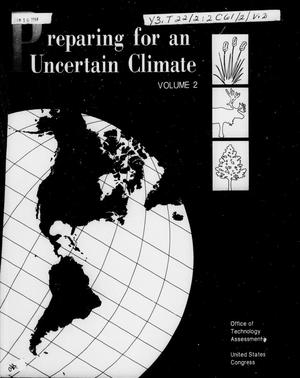 Preparing for an Uncertain Climate—Volume 2