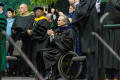 Primary view of [Texas Governor Greg Abbott at commencement]