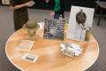 Photograph: [Special Collections table display at 2014 Day at UNT event]