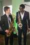 Primary view of [Bradford Leali and Musician at 2014 Salute to Faculty Excellence event]