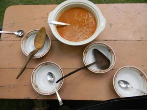 Photograph of Burusho traditional soup (ḍauḍo)