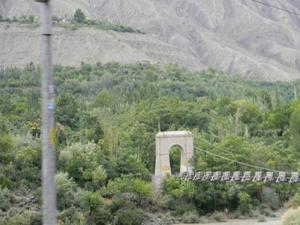 Photograph of Sherqilla bridge