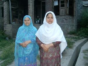 Photograph of Hasina Safdar & Zamrooda Begum