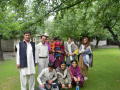 Photograph: Photograph of Burushaski speakers with research team
