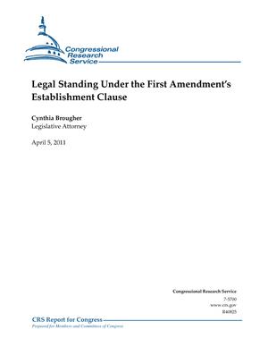 Legal Standing Under the First Amendment's Establishment Clause