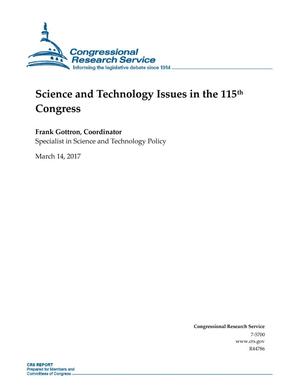 Science and Technology Issues in the 115th Congress